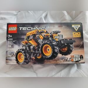SEALED LEGO Technic JCB Monster Jam Pull-Back Truck - Yellow and Black